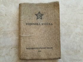 Vojenská knižka z roku 1958 - 1