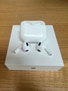 Predám apple AIRPODS 3, TOP stav,