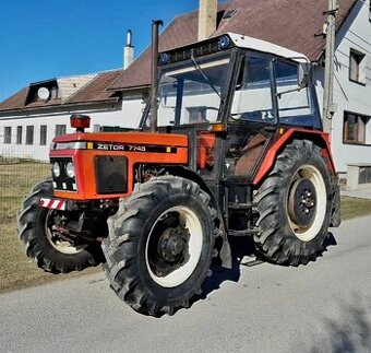 PREDAM TRAKTOR ZETOR 7745TURBO +TP A SPZ