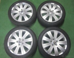 R17 Zimná sada ŠKODA SUPERB rozteč 5x112 205/50R17 DUNLOP