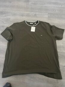 GANT 3XL tričko Junioer Green