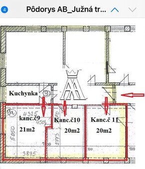 PRENÁJOM KANCELÁRIÍ, JUŽNÁ TRIEDA, KOŠICE JUH