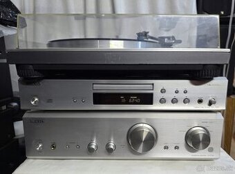 Onkyo hifi zostava gramo CP-1130F, CD DX-7355, zos.A-9155