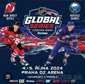 Predam lístky na NHL Global series Praha 5.10.