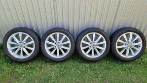 Zimná sada originál VW Golf 7, 5x112 R17 + pneu 205/50 R17