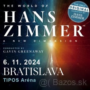 Predám 2 lístky na koncert Hans Zimmer