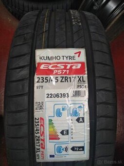 235/45 R 17 letné + alu AUDI R 17.