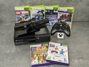 Xbox 360 E, HDD, Kinect, ovládač + 6 hier (LEGO, NFS, ...) - 1