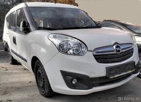 OPEL COMBO 1.6 CDTI 2016 predám KAPOTU, NÁRAZNÍK, SVETLÁ