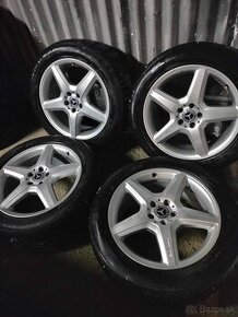 Zimné 4ks alu disky orig. MB AMG 5x112 R19 pneu 255/50 R19