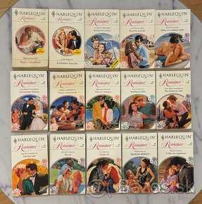 46 x román série Harlequin Romance a Desire - 7 EUR