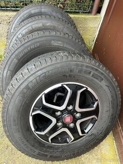 Fiat Ducato alukolesa disky pneu Michelin