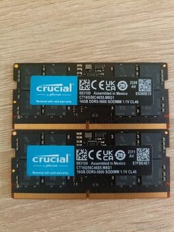 CRUCIAL set 2X DDR5 16GB (32GB) - 1