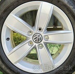 Originálne disky VW, prakticky nové,- 5x112 R16 - 1