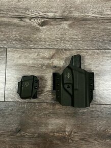 Kydexové púzdro Black trident na glock 17 gen5