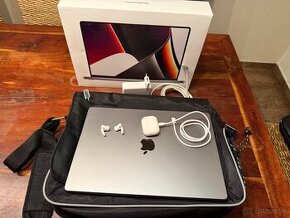 MacBook Pro 16” M1 MAX 32GB/1TB + Airpod Pro + taska