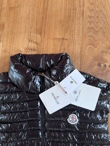 Moncler vesta - shiny black