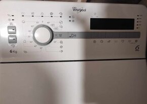 Práčka vrchom plnená Whirlpool TDLR 60110, A++, 6kg