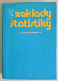 Predám knihu Základy štatistiky, autorov H. Bakytová a kol.