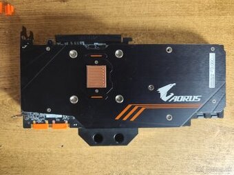 AORUS GeForce® GTX 1080 Ti 11G s vodným blokom Phanteks