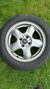 Disky+zimné pneu Mini Cooper 15" / 4x100 / ET 45 SO 56,1