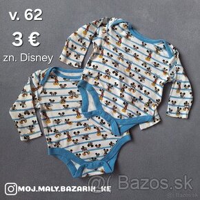 Body Disney pre dvojčatá (v. 62) 3 €