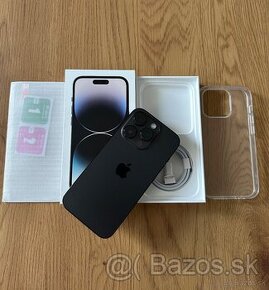 iPhone 14 Pro 256 gb Space Black v záruke + príslušenstvo