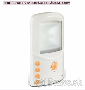 Efbe Schott 912 - domáce solárium