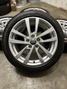 Sada kolies 5x112 R17 ,  225/45/17 Audi A3 , Octavia, Golf