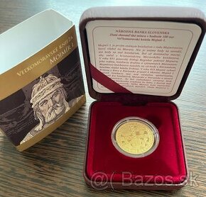 Zlatá minca 100 eur Mojmír I. 2019 - 1