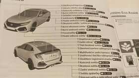 HONDA CIVIC X  - uživatelská příručka - návod na obsluhu - 1