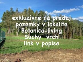 Exkluzívne slnečné pozemky s výhľadom na hory -Suchý vrch