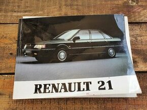 Renault 21 - Navod na obsluhu - prirucka