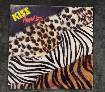 Predám LP KISS - Animalize (1984)