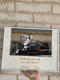 Sergio Perez memorabilia Formula