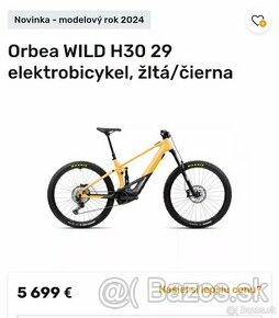 Orbea Wild H30 29" Full E-MTB