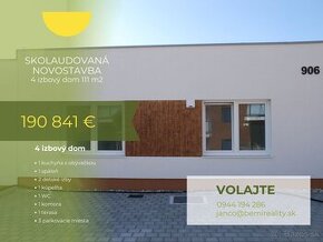 PREDEAJ - SKOLAUDOVANÁ - NOVOSTAVBA DVORNÍKY ID 014-12-FIJA