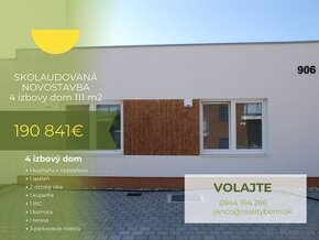 PREDEAJ - SKOLAUDOVANÁ - NOVOSTAVBA DVORNÍKY ID 014-12-FIJA