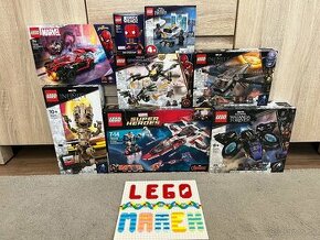 P: LEGO MARVEL sety - nové, nerozbalené, za super ceny