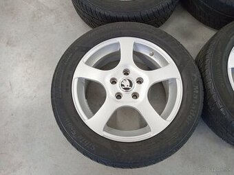 4ks zimne ALU 5x112 R16 6,5J ET45 DOTZ SKODA SUPERB OCTAVIA - 1