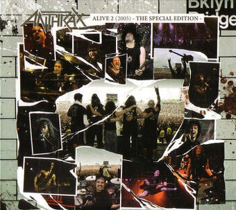 cd+dvd Anthrax - Alive 2 (2005) Special Edition - digipack - 1