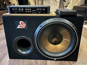 Subwoofer do auta (komplet) Rockford Fosgate