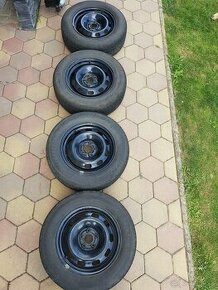 Zimné pneumatiky 195/65 R15 + disky 5x100 R15