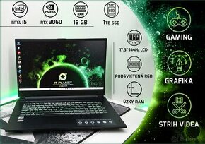 17,3" FullHD 144Hz Gaming Erazer® i5-10gen./RTX3060/16GB/1TB - 1