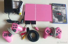 PS2 Sony PlayStation 2 Slim Pink Console 77004