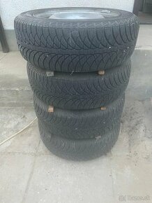 4 ks zimné pneumatiky 195/60 R16C - 1