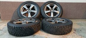 Alu 5x112 a zimné Hankook i Pike 215/65 R17 - 1