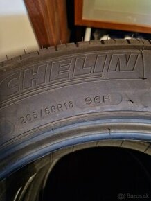 Predám letné gumy Mishelin 205/60R  96 H