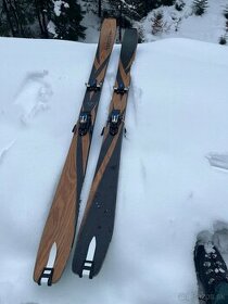 Skialp set forest druid full carbon,dual radius