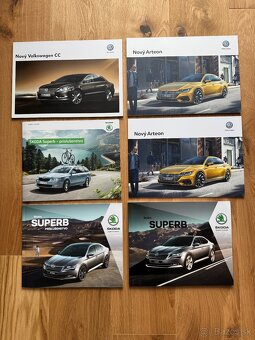 Katalógy a prospekty Audi, Škoda, MTM, Exclusive